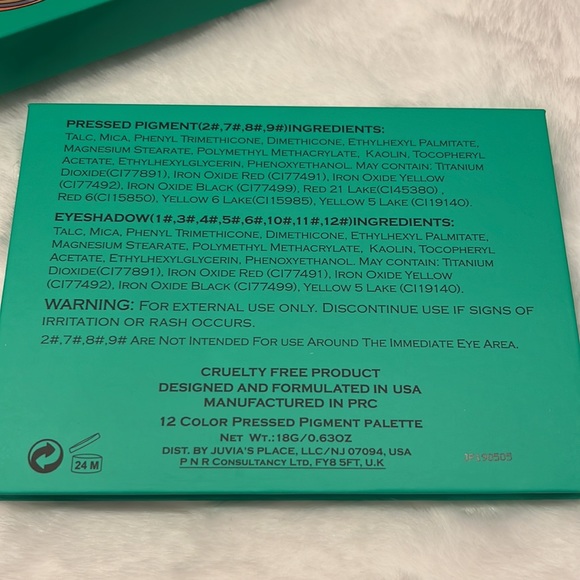 NEW Juvia’s Place The Nubian Pressed Pigment and Eyeshadow Palette - Picture 5 of 7